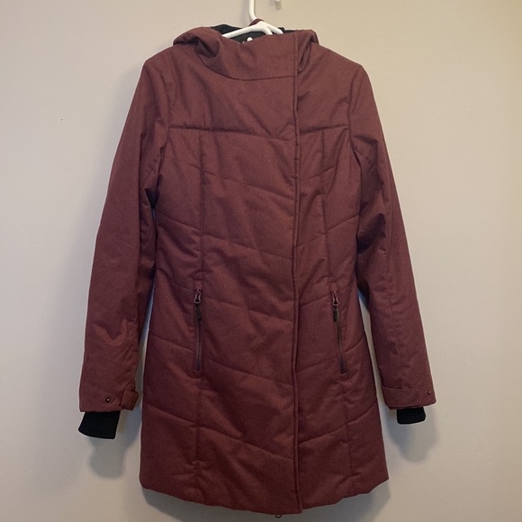 NWOT Ripzone dark dusty pink waterproof/insulated womens winter jacket. Size M. - Picture 4 of 12